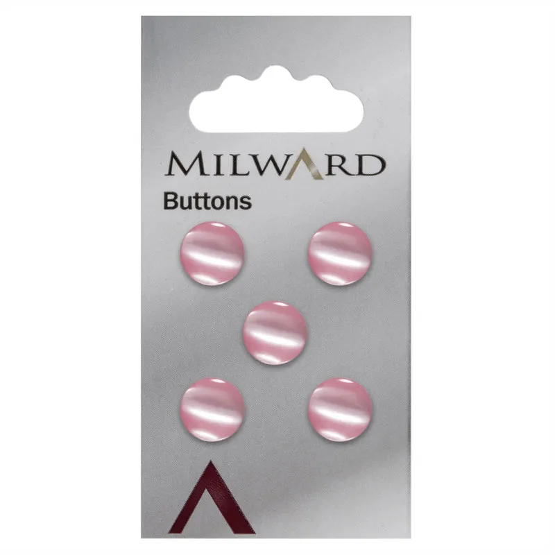 Milward Knoop Parel Roze 11mm (5 stuks)