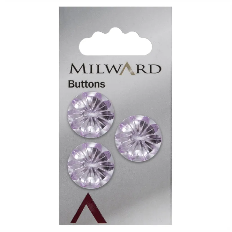 Milward Knoop Paars Ster 17mm (3 stuks)