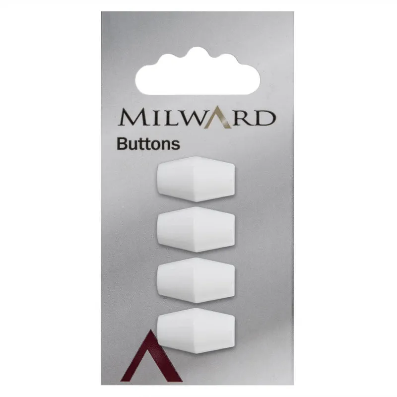 Milward Langwerpige Knoop 19mm (4 stuks)