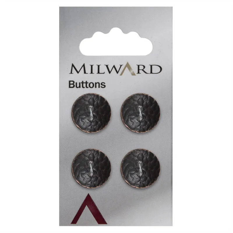 Milward Knoop Metaal Brons 15mm (4 stuks)
