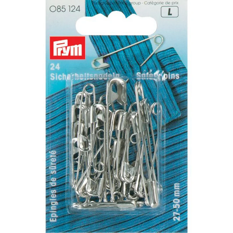 Prym Veiligheidsspelden Staal No. 0-3 Zilver