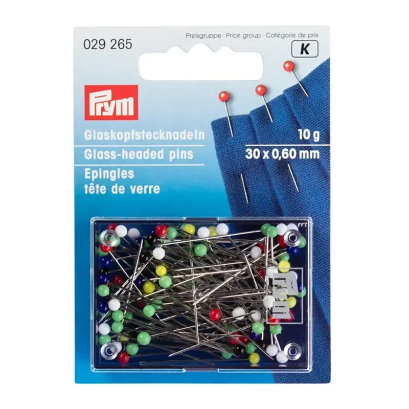 Prym Glaskopspelden Zilver