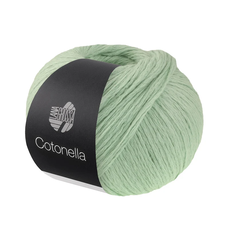 Lana Grossa Cotonella Uni 206 Mintgroen