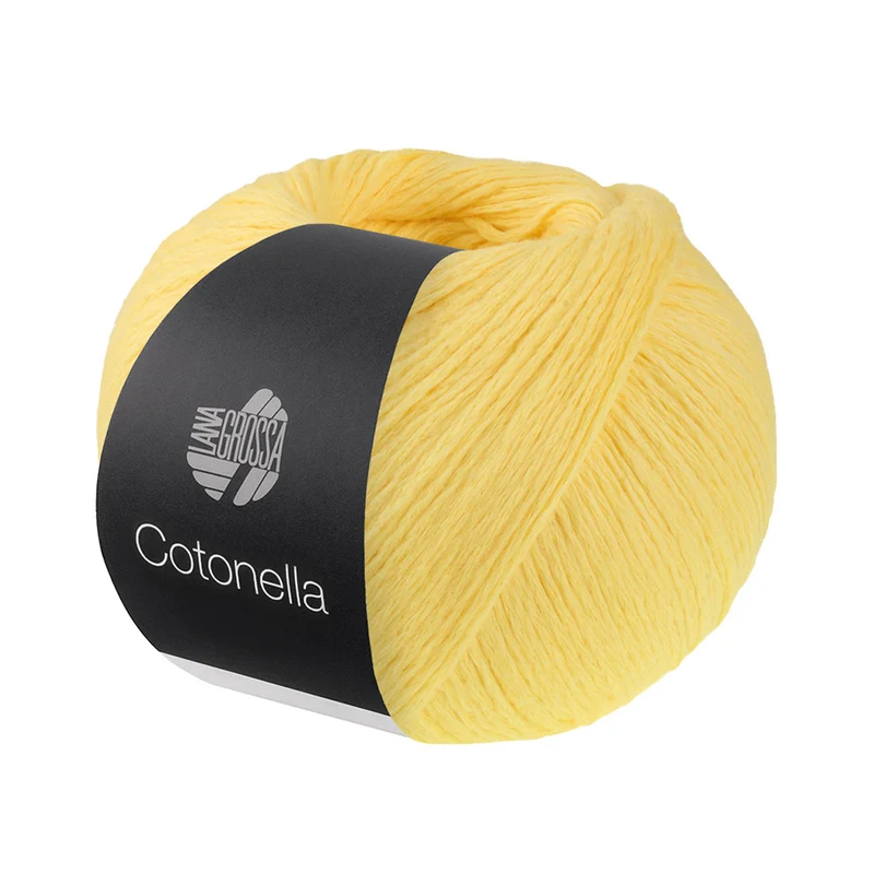 Lana Grossa Cotonella Uni 205 Geel