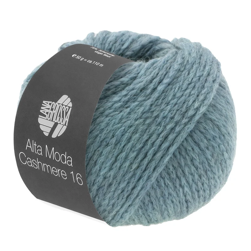 Lana Grossa Alta Moda Cashmere 16 053 Rokerig Blauw