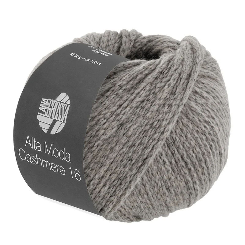 Lana Grossa Alta Moda Cashmere 16 075 Steengrijs