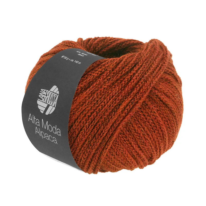 Lana Grossa Alta Moda Alpaca 0095 Roest