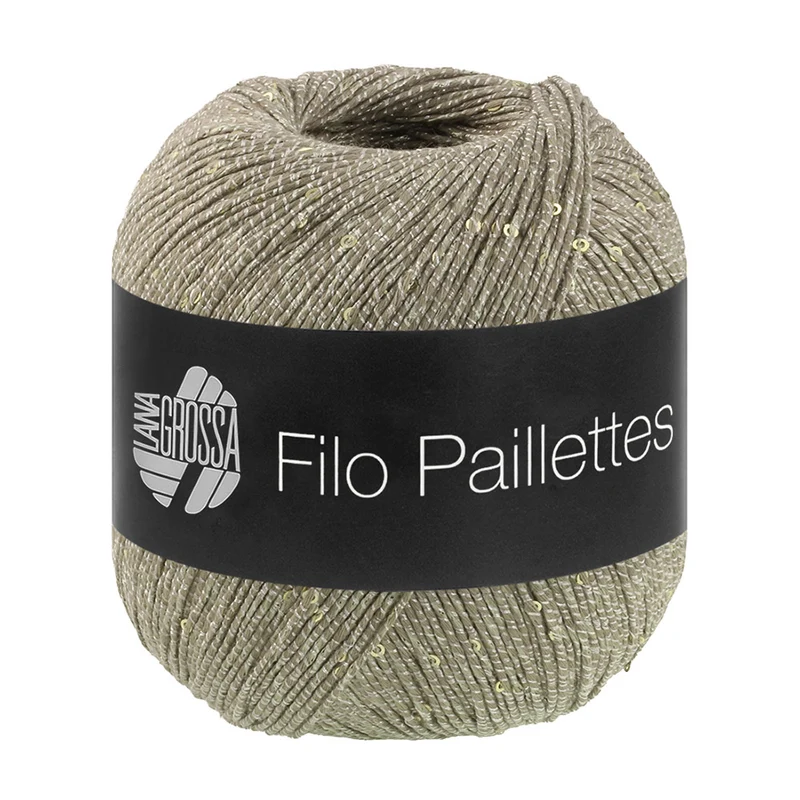 Lana Grossa Filo Paillettes 013 Khaki