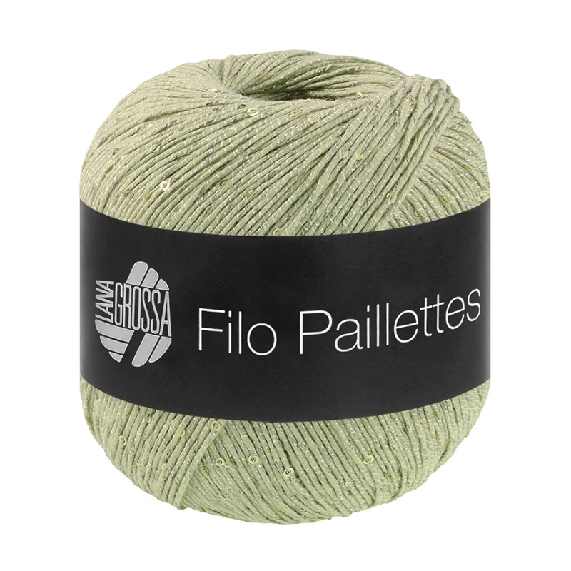 Lana Grossa Filo Paillettes 012 Limoen