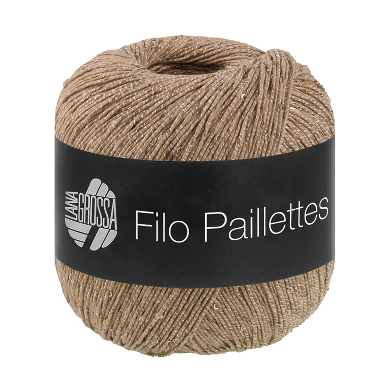 Lana Grossa Filo Paillettes 017 Camel