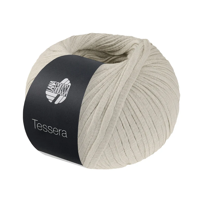 Lana Grossa Tessera 014 Zilvergrijs