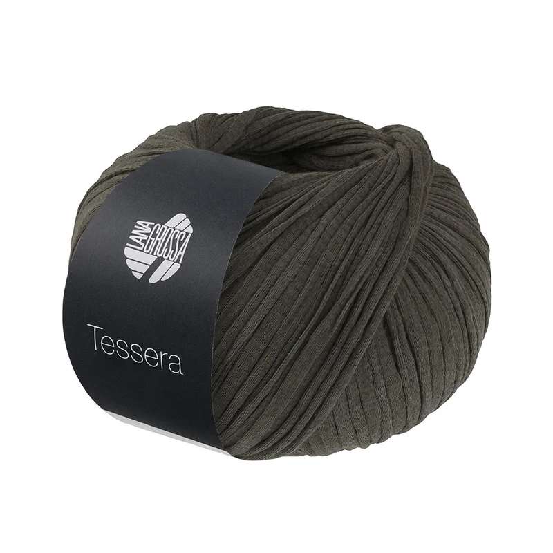 Lana Grossa Tessera 015 Donkergrijs