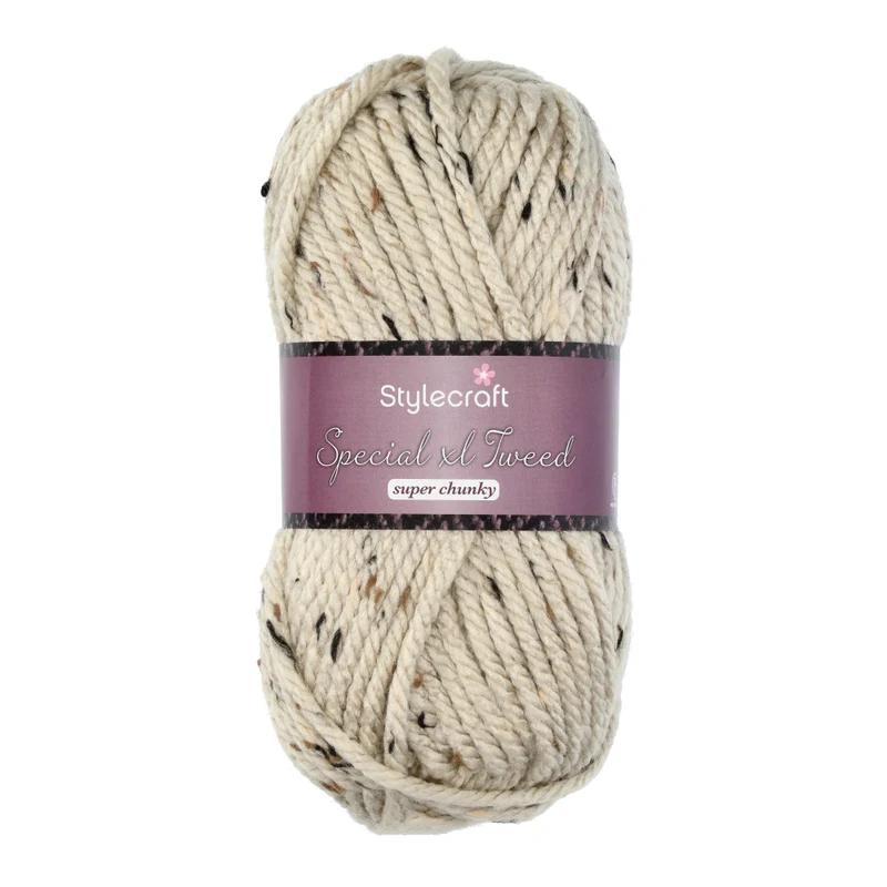 Stylecraft Special XL Tweed Super Chunky 1218 Parchment
