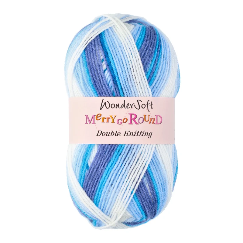 Stylecraft Wondersoft Merry Go Round DK 3122 Blue/Denim