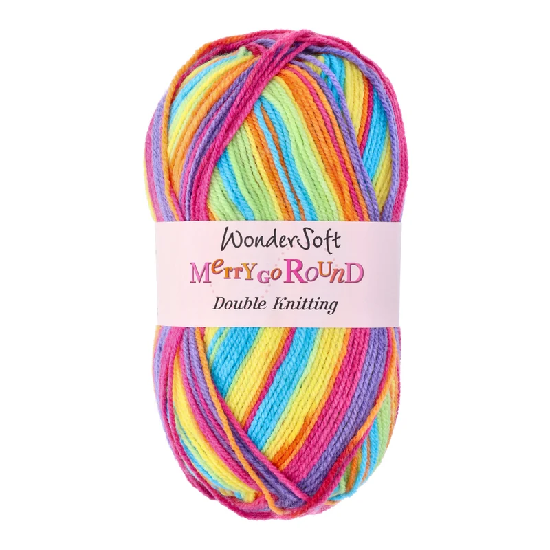 Stylecraft Wondersoft Merry Go Round DK 3142 Rainbow