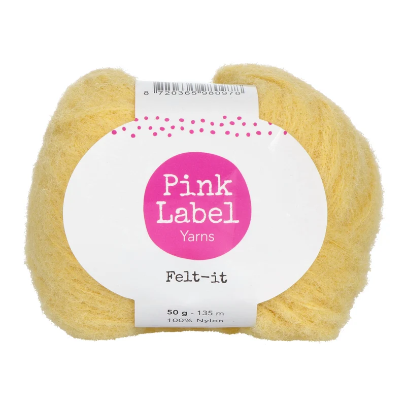 Pink Label Felt-it 015 Macy - Yellow Sands
