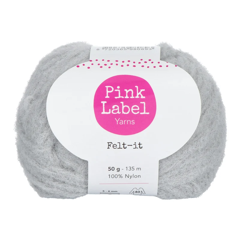 Pink Label Felt-it 012 Lizz - Cement Grey