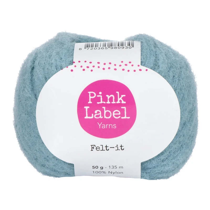 Pink Label Felt-it 033 Romy - Stone blue
