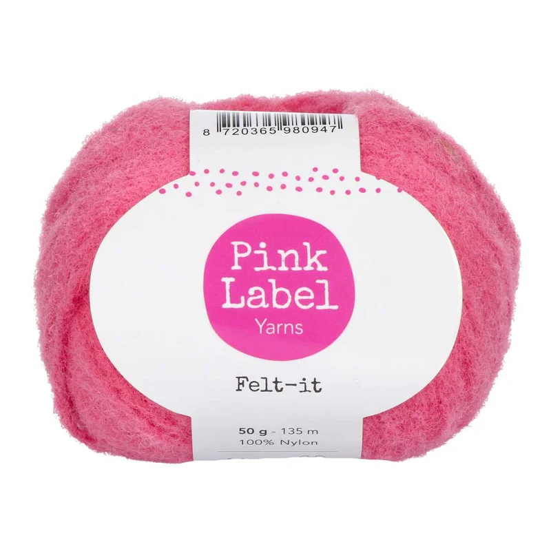 Pink Label Felt-it 057 Heather - Fuchsia