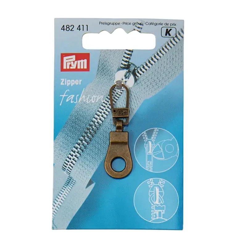 Prym Fashion-Zipper Ring 03 Oudmessing