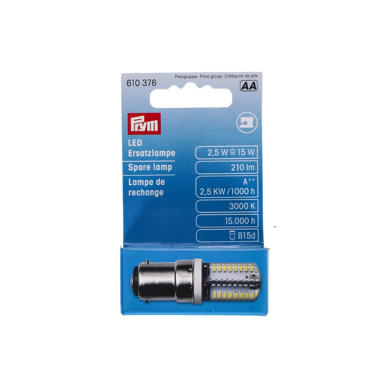 Prym LED Reservelampje Naaimachine 2,5 W Bajonet