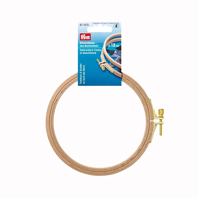 Prym Borduurring Beukenhout Ø 13 cm