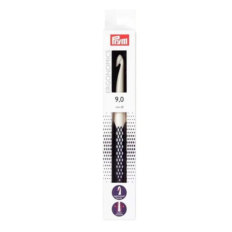 Prym Wolhaaknaald Ergonomisch 18 cm 9,00 mm Azuur