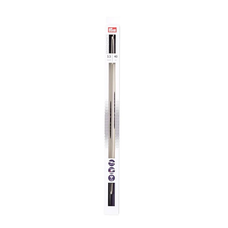 Prym Breinaalden met Knop Ergonomics 40 cm 3,50 mm