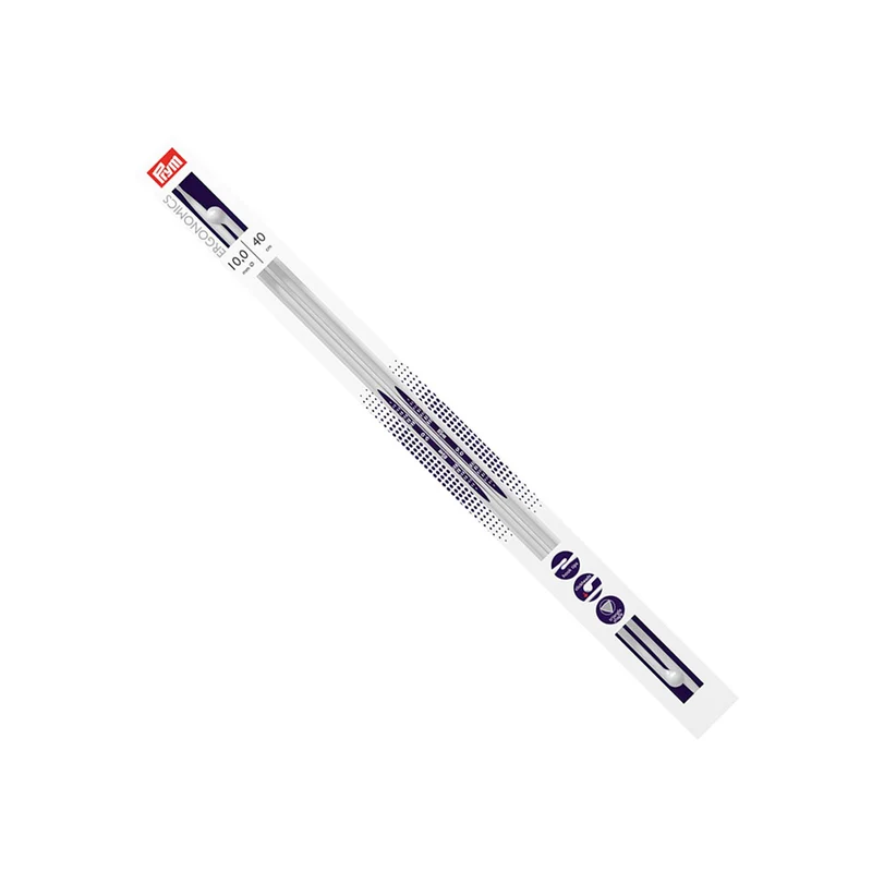 Prym Breinaalden met Knop Ergonomics 40 cm 10,00 mm