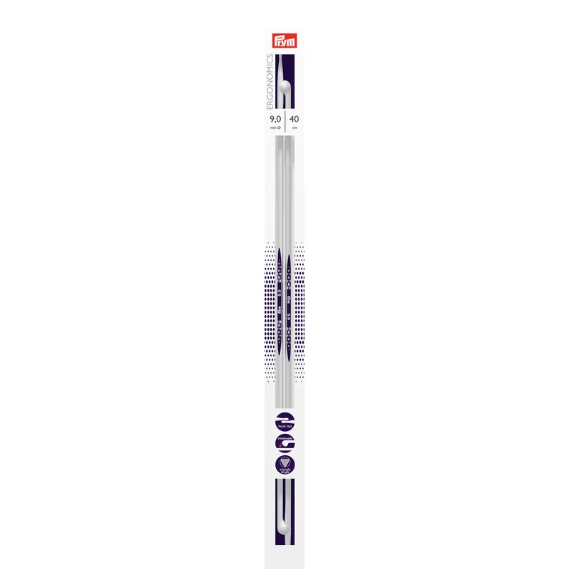 Prym Breinaalden met Knop Ergonomics 40 cm 9,00 mm