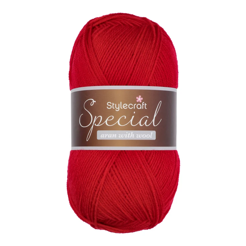 Stylecraft Special Aran with Wool 3266 Scarlet