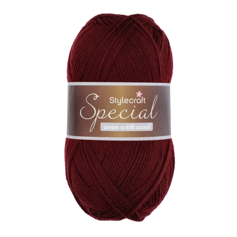 Stylecraft Special Aran with Wool 7049 Burgundy