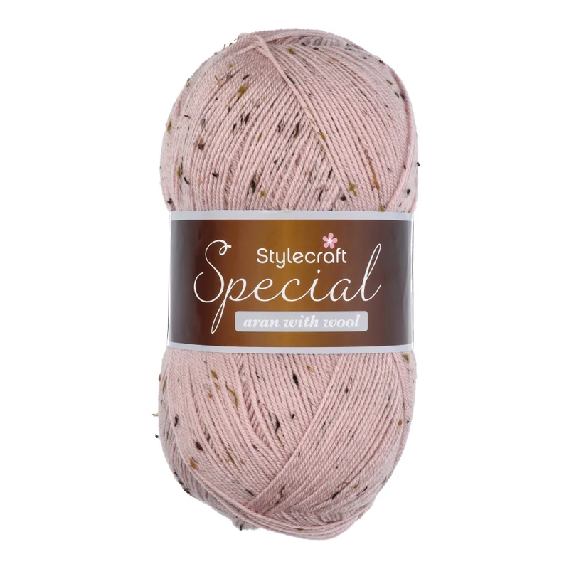 Stylecraft Special Aran with Wool - Nepp shades 2493 Pale Rose Nepp