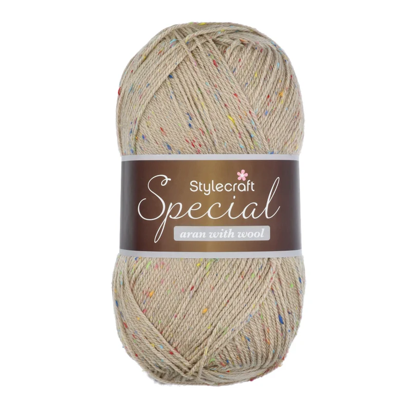 Stylecraft Special Aran with Wool - Nepp shades 3989 Wheat Nepp