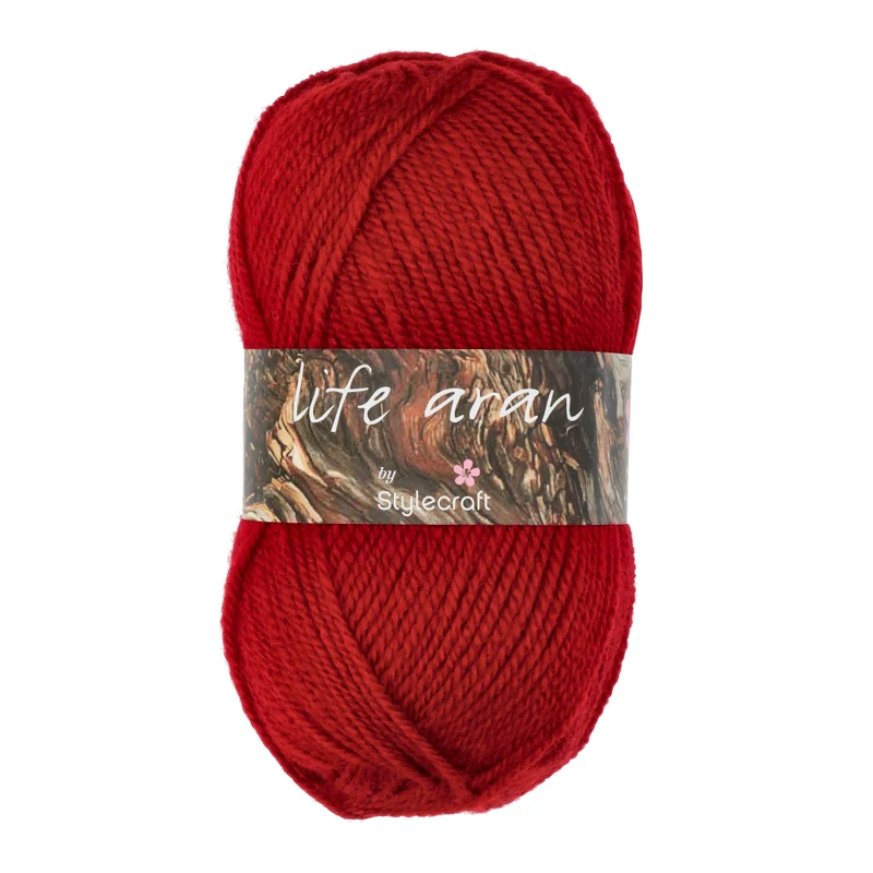 Stylecraft Life Aran 2306 Cardinal