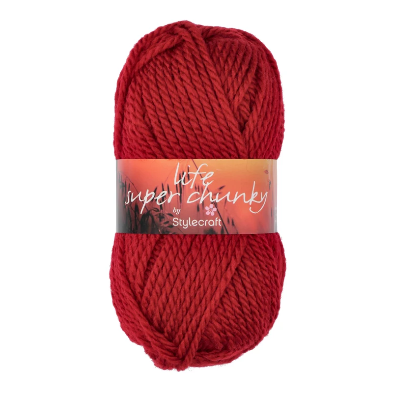 Stylecraft Life Super Chunky 2372 Cardinal
