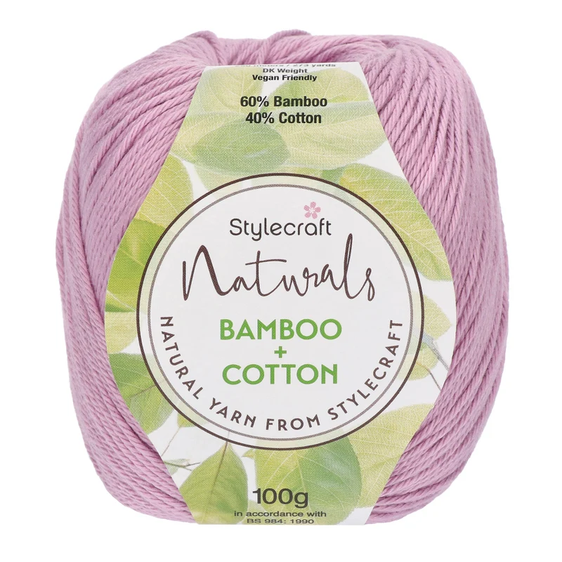 Stylecraft Naturals - Bamboo + Cotton DK 7137 Lilac