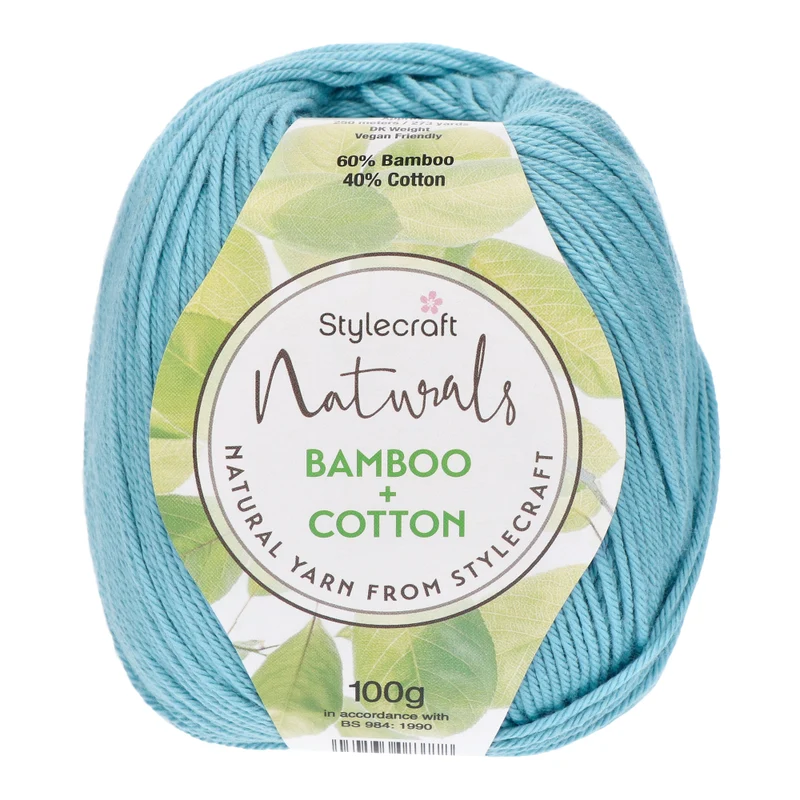 Stylecraft Naturals - Bamboo + Cotton DK 7142 Sky