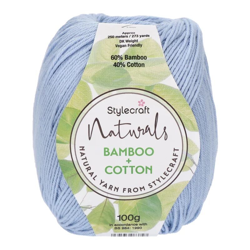 Stylecraft Naturals - Bamboo + Cotton DK 7139 Wedgwood