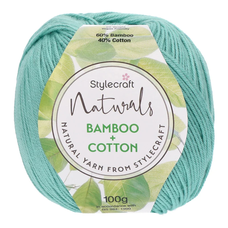 Stylecraft Naturals - Bamboo + Cotton DK 7144 Surf