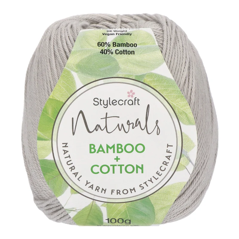 Stylecraft Naturals - Bamboo + Cotton DK 7150 Dove