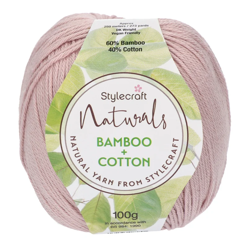Stylecraft Naturals - Bamboo + Cotton DK 7154 Pumice