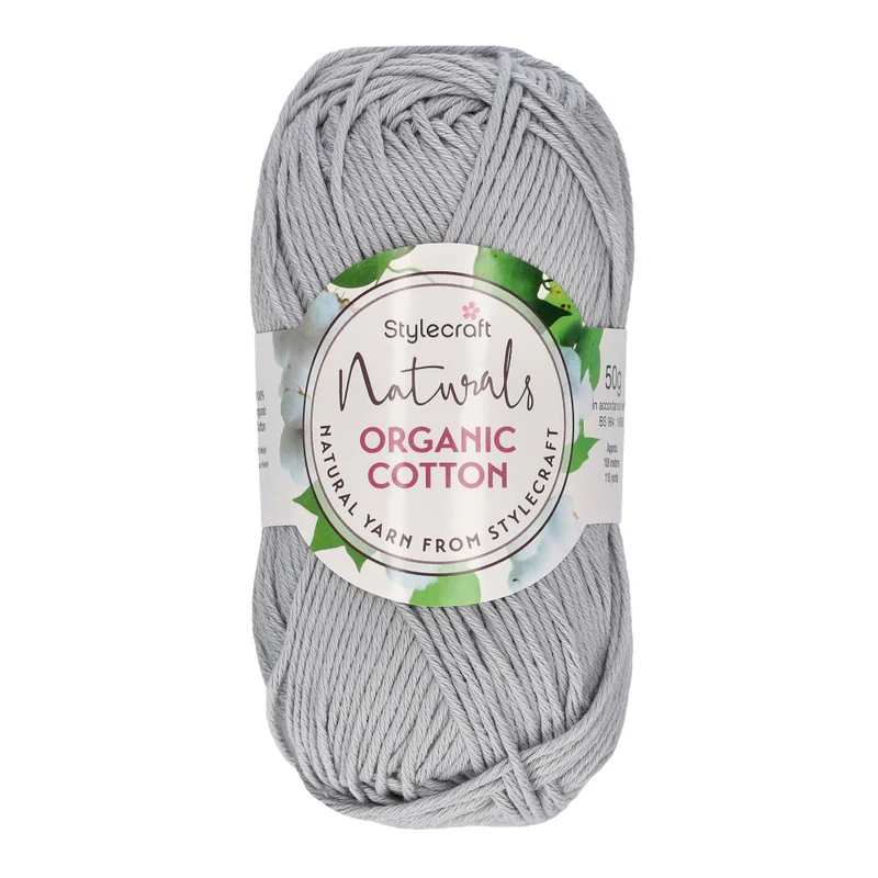 Stylecraft Naturals - Organic Cotton DK 7203 Dove