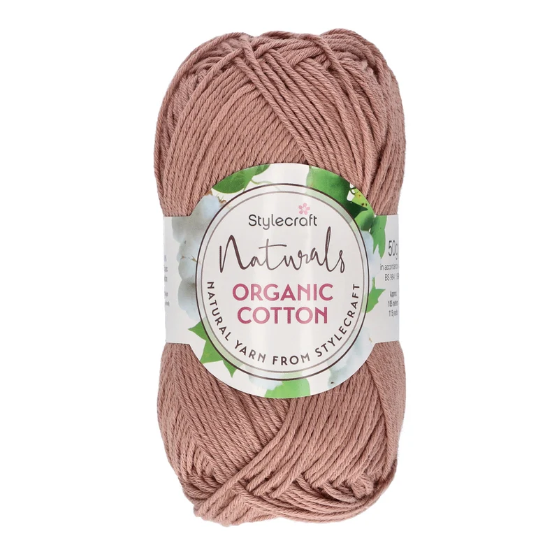 Stylecraft Naturals - Organic Cotton DK 7188 Wood