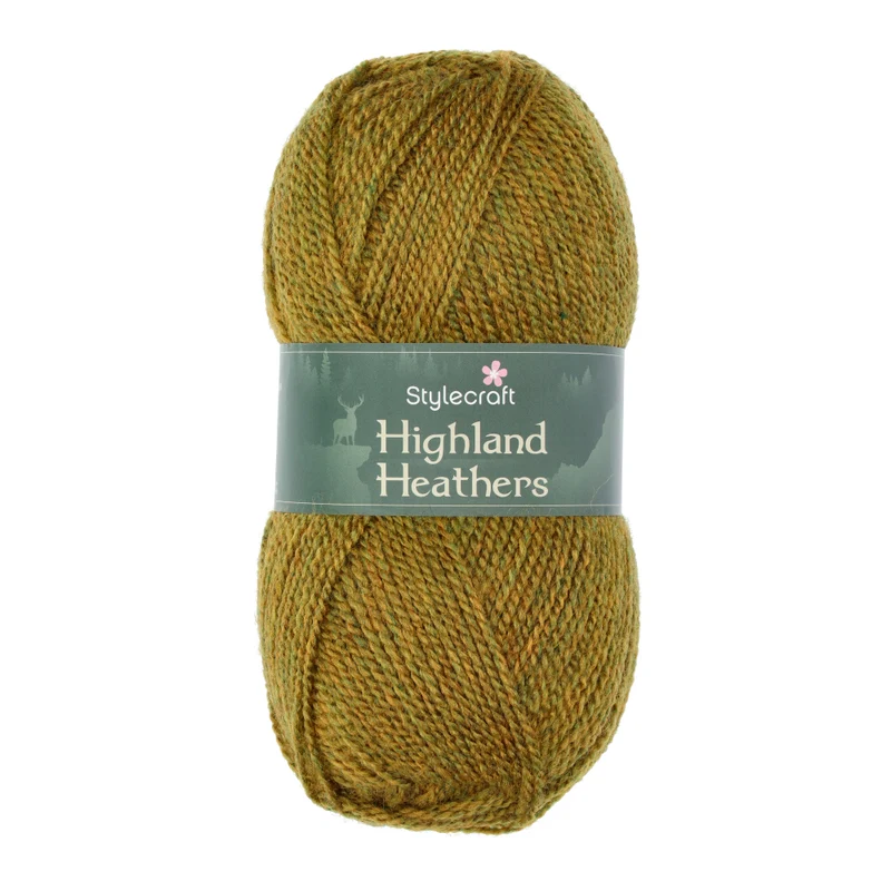 Stylecraft Highland Heathers DK 3743 Gorse