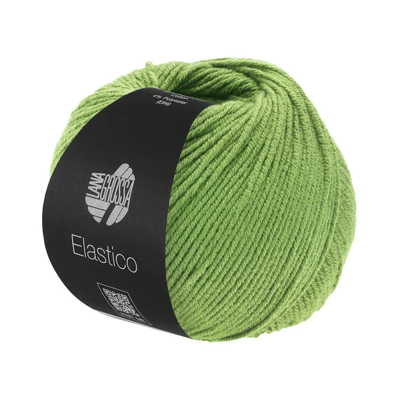 Lana Grossa Elastico 167 Erwtjes Groen