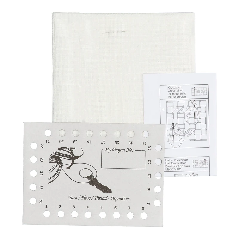 Restyle Borduurstof Hardanger 9 draads per cm (22 ct.) 009 White