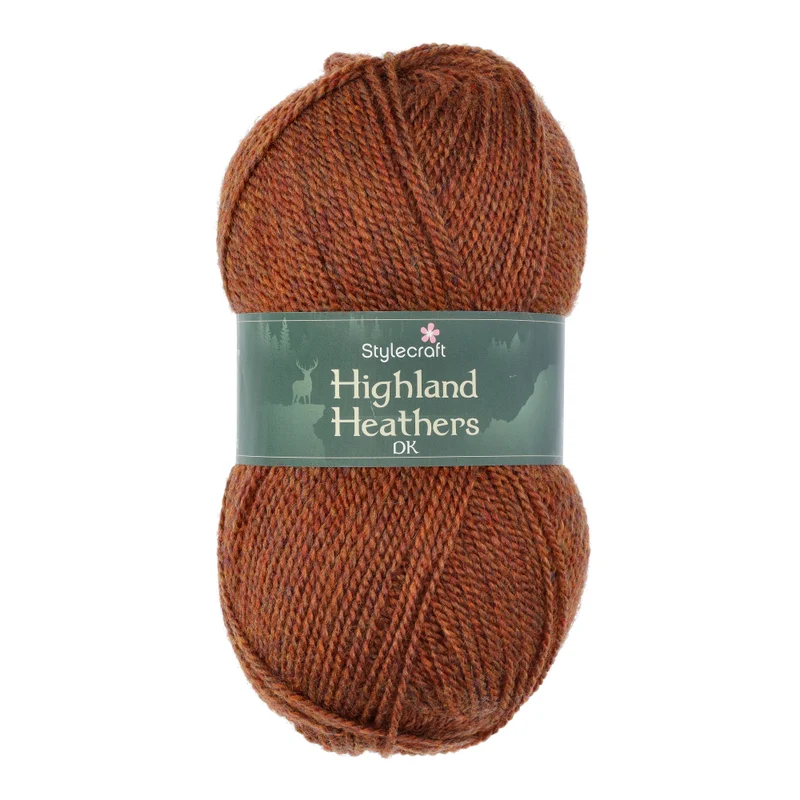 Stylecraft Highland Heathers DK 7224 Marmelade