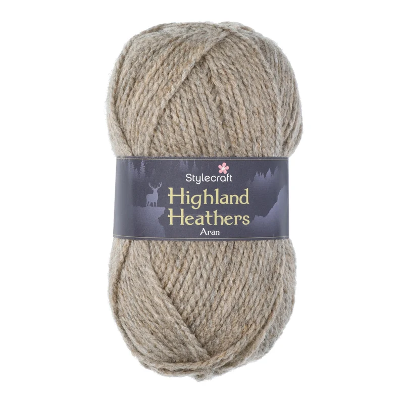 Stylecraft Highland Heathers Aran 3750 Grist