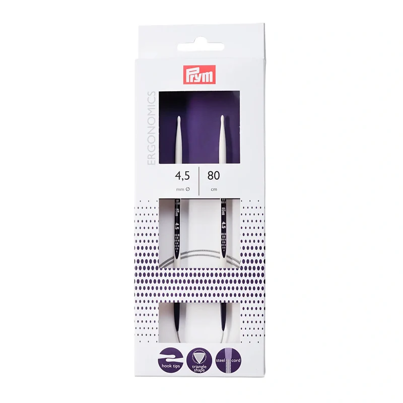 Prym Rondbreinaald Ergonomisch 80 cm 4,50 mm